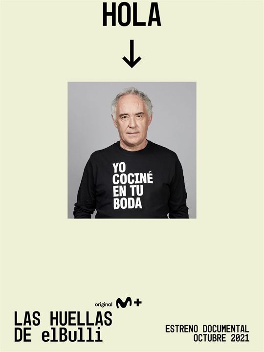 Las huellas de elBulli : Cartel