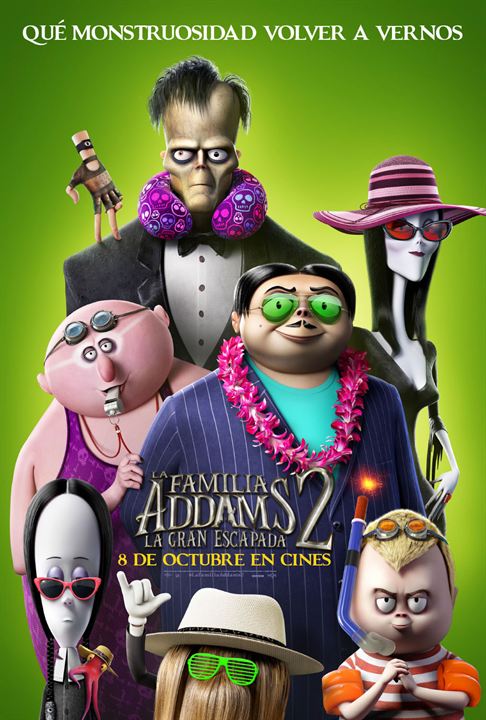 La familia Addams 2: La gran escapada : Cartel