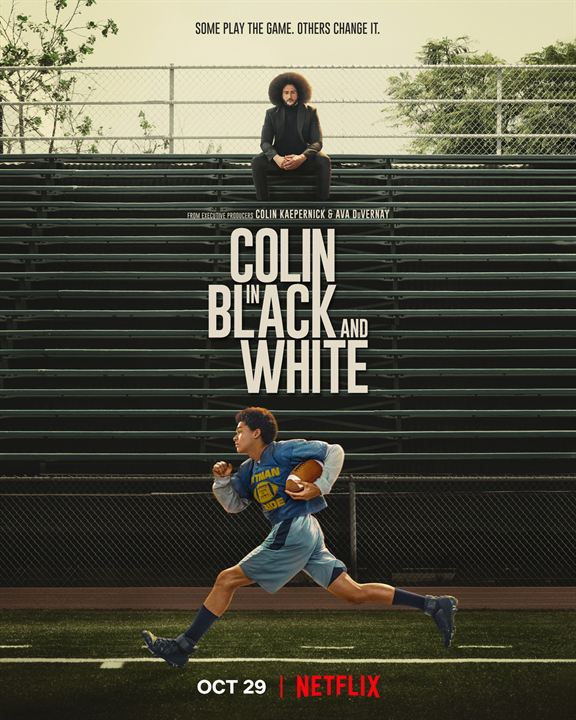 Colin en blanco y negro : Cartel