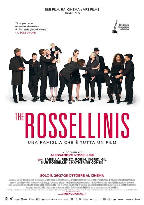 Los Rossellini : Cartel