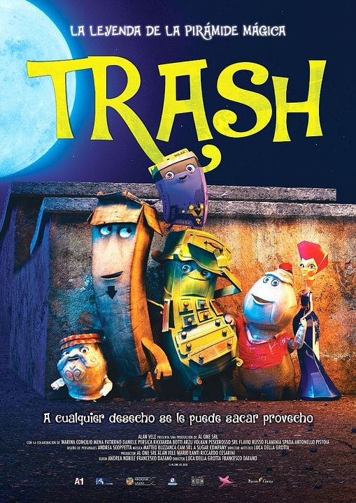 Trash: La leyenda de la pirámide mágica : Cartel