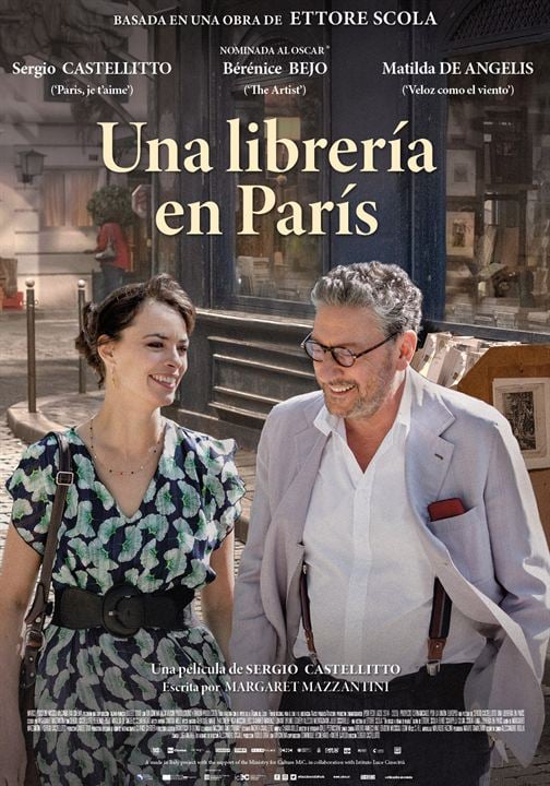 Una librería en París : Cartel