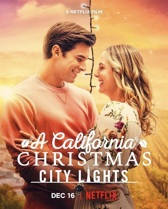 Navidades en California: Luces de la ciudad : Cartel