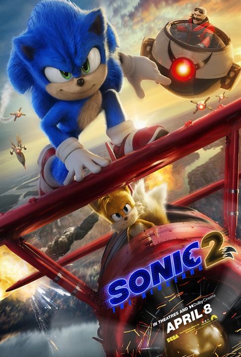Sonic, la película 2 : Cartel