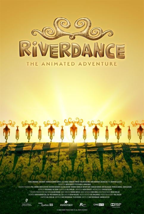 Riverdance: La aventura animada : Cartel