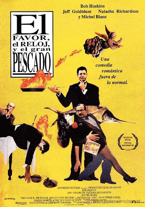 El favor, el reloj y el gran pescado : Cartel