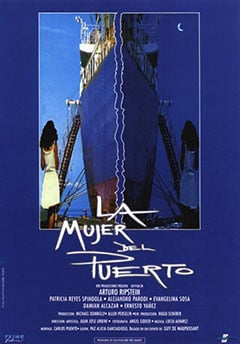 La mujer del puerto : Cartel