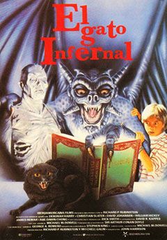 El gato infernal : Cartel