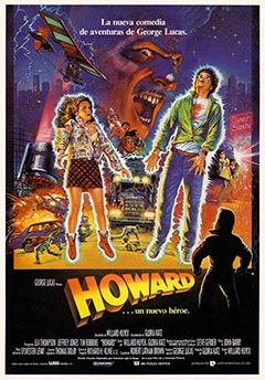 Howard... un nuevo héroe : Cartel