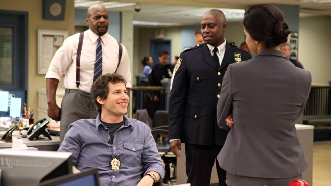 Foto Andre Braugher, Andy Samberg, Terry Crews