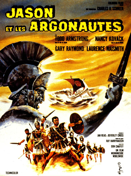 Jasón y los Argonautas : Cartel
