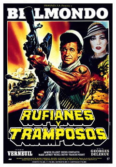 Rufianes y tramposos : Cartel