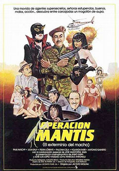 Operación Mantis (El exterminio del macho) : Cartel