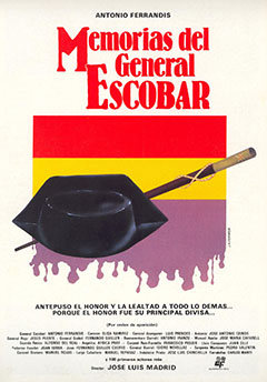 Memorias del General Escobar : Cartel