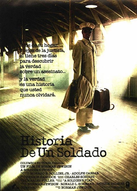 Historia de un soldado : Cartel