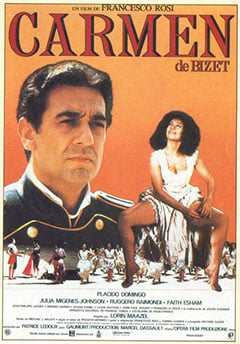 Carmen de Bizet : Cartel