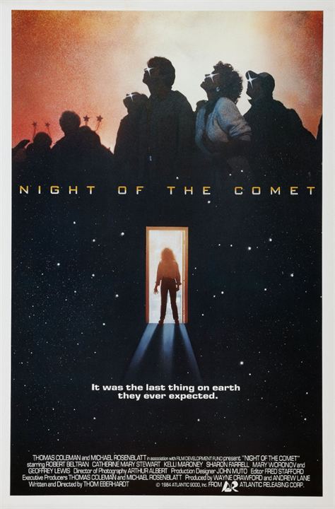 La noche del cometa : Cartel