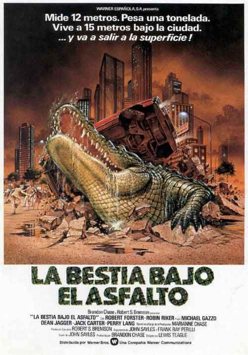 La bestia bajo el asfalto : Cartel