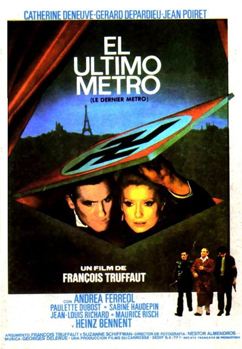 El último metro : Cartel