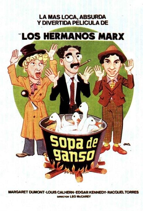 Sopa de ganso : Cartel