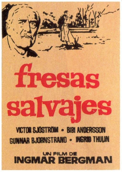 Fresas salvajes : Cartel