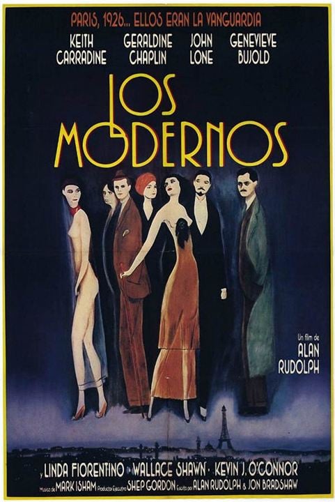 Los modernos : Cartel