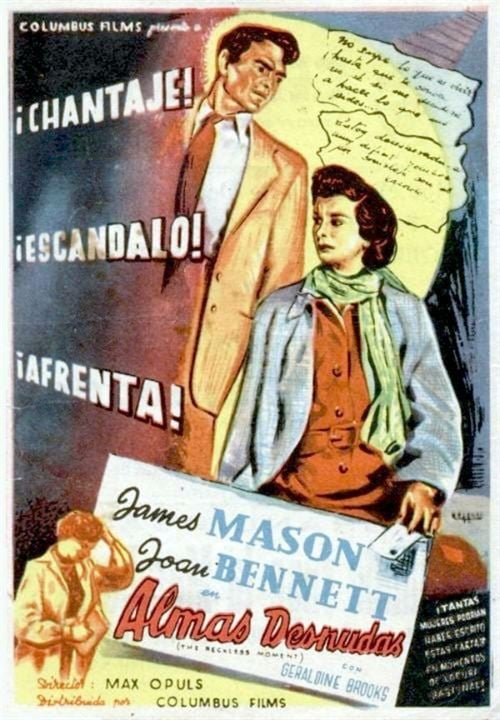 Almas desnudas : Cartel