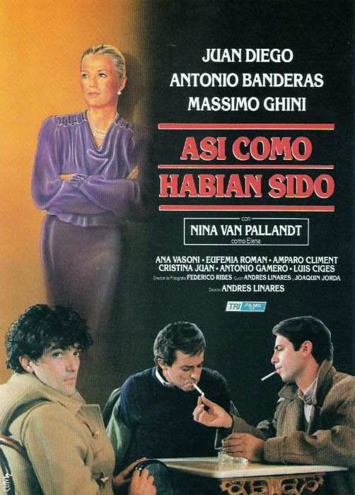 Así como habían sido : Cartel