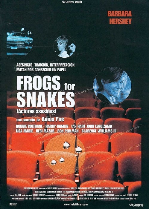 Frogs for Snakes (Actores asesinos) : Cartel