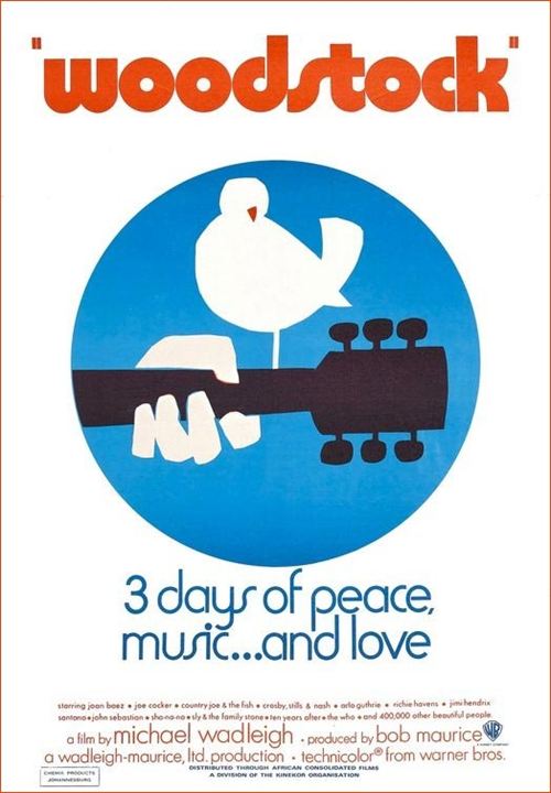 Woodstock, 3 días de paz y música : Cartel
