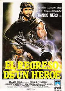 El regreso de un héroe : Cartel