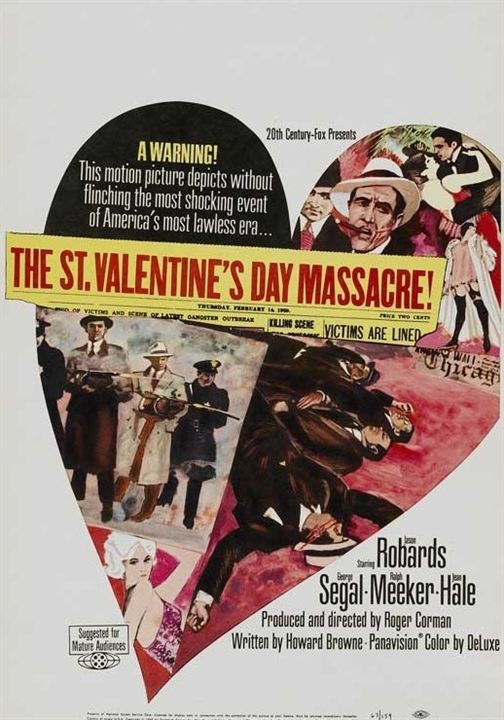 La matanza del día de San Valentín : Cartel