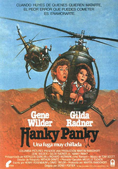 Hanky Panky (Una fuga muy chiflada) : Cartel