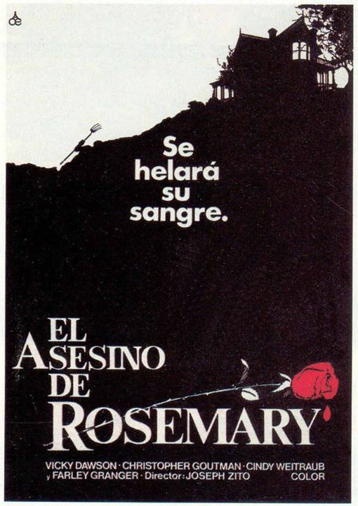 El asesino de Rosemary : Cartel