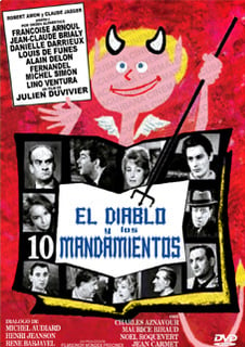 El diablo y los diez mandamientos : Cartel