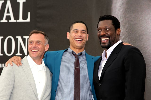 Foto David Eigenberg, Charlie Barnett, Eamonn Walker