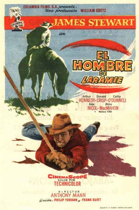 El hombre de Laramie : Cartel