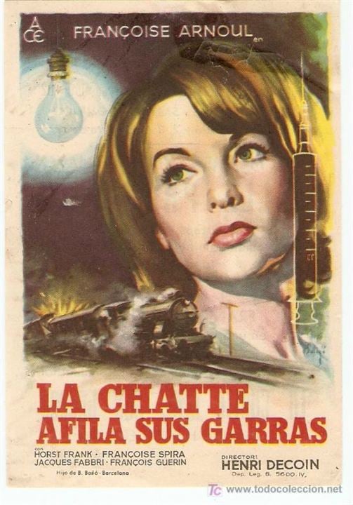 La chatte afila sus garras : Cartel