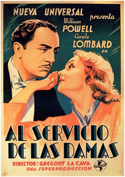 Al servicio de las damas : Cartel