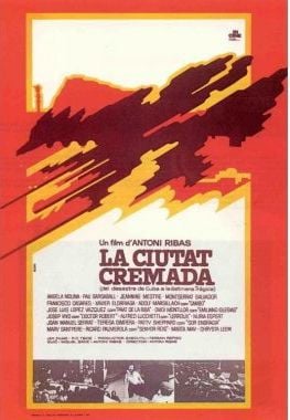 La ciudad quemada : Cartel