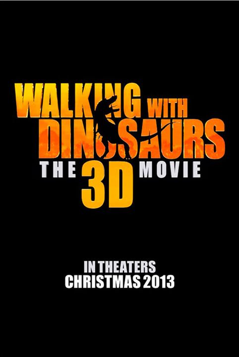 Caminando entre dinosaurios : Cartel