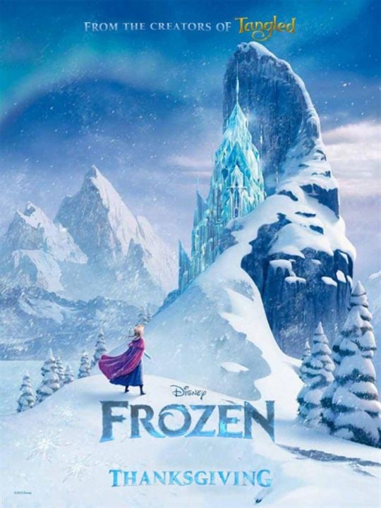 Frozen, el reino del hielo : Cartel