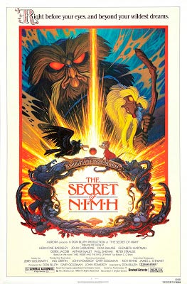 Nimh, el mundo secreto de la señora Brisby : Cartel