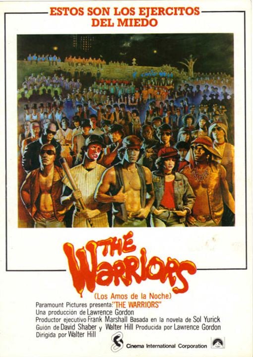The Warriors (Los amos de la noche) : Cartel