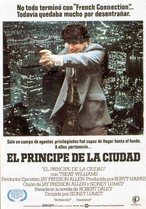 El príncipe de la ciudad : Cartel