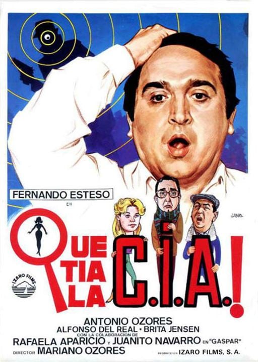 ¡Qué tía la C.I.A.! : Cartel