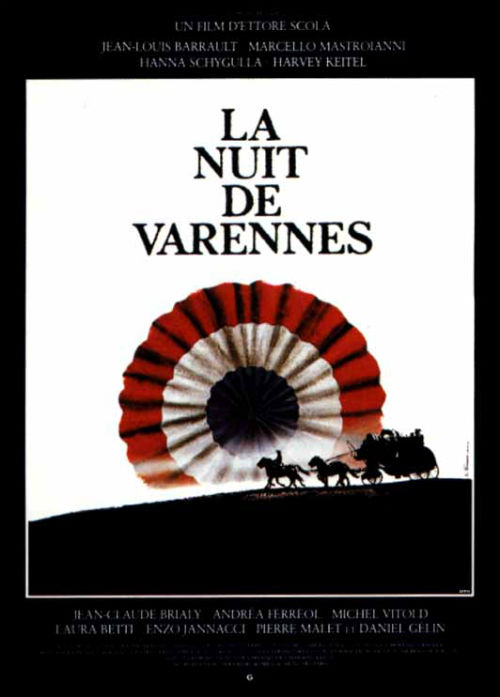 La noche de Varennes : Cartel