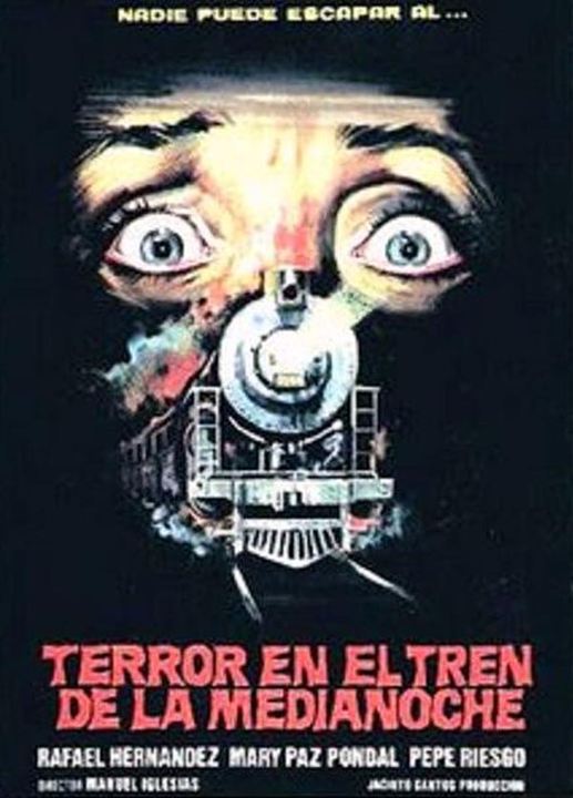 Terror en el tren de la medianoche : Cartel