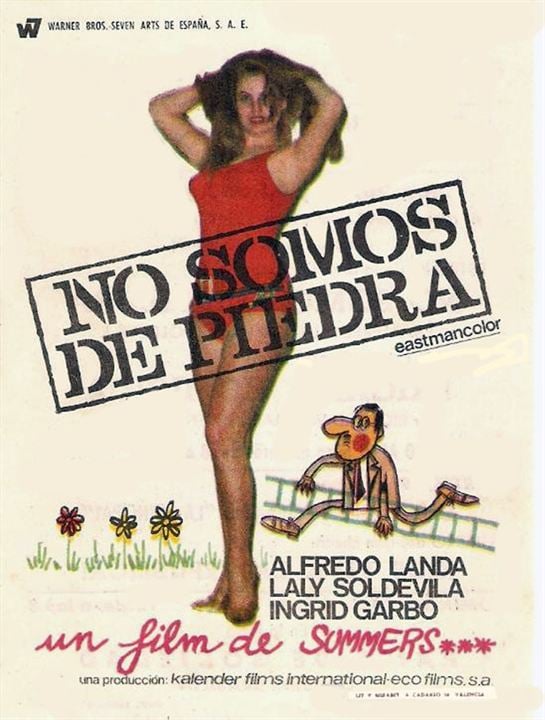 No somos de piedra : Cartel