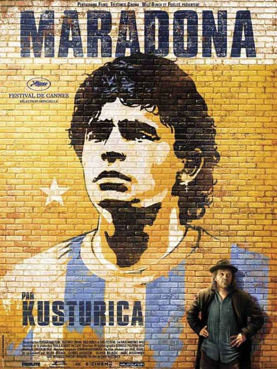 Maradona by Kusturica : Cartel